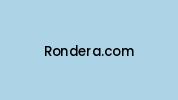 Rondera.com Coupon Codes