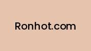 Ronhot.com Coupon Codes