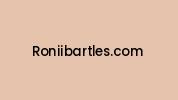 Roniibartles.com Coupon Codes