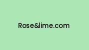 Roseandlime.com Coupon Codes