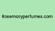 Rosemaryperfumes.com Coupon Codes