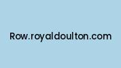 Row.royaldoulton.com Coupon Codes