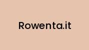 Rowenta.it Coupon Codes