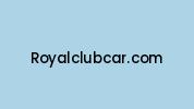 Royalclubcar.com Coupon Codes