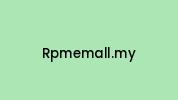 Rpmemall.my Coupon Codes