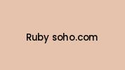 Ruby-soho.com Coupon Codes