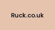 Ruck.co.uk Coupon Codes