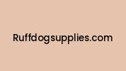 Ruffdogsupplies.com Coupon Codes