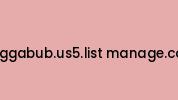 Ruggabub.us5.list-manage.com Coupon Codes