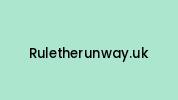 Ruletherunway.uk Coupon Codes