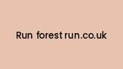 Run-forest-run.co.uk Coupon Codes
