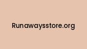 Runawaysstore.org Coupon Codes