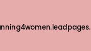 Running4women.leadpages.co Coupon Codes