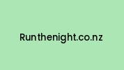 Runthenight.co.nz Coupon Codes