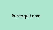 Runtoquit.com Coupon Codes