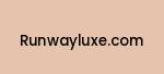 runwayluxe.com Coupon Codes
