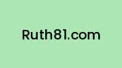 Ruth81.com Coupon Codes