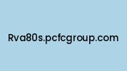 Rva80s.pcfcgroup.com Coupon Codes