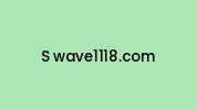 S-wave1118.com Coupon Codes