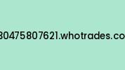 S30475807621.whotrades.com Coupon Codes