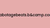 Sabotagebeats.bandcamp.com Coupon Codes