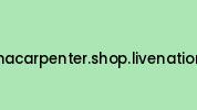 Sabrinacarpenter.shop.livenation.com Coupon Codes