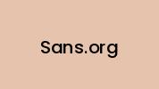 Sans.org Coupon Codes