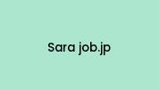 Sara-job.jp Coupon Codes