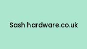 Sash-hardware.co.uk Coupon Codes