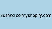 Sashka-co.myshopify.com Coupon Codes