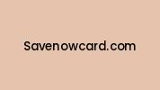 Savenowcard.com Coupon Codes