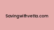 Savingwithvetta.com Coupon Codes