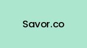 Savor.co Coupon Codes