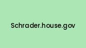 Schrader.house.gov Coupon Codes