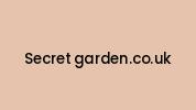 Secret-garden.co.uk Coupon Codes