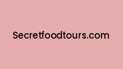 Secretfoodtours.com Coupon Codes