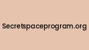 Secretspaceprogram.org Coupon Codes