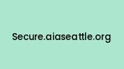 Secure.aiaseattle.org Coupon Codes