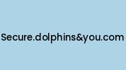Secure.dolphinsandyou.com Coupon Codes