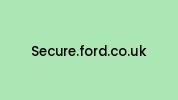 Secure.ford.co.uk Coupon Codes