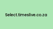 Select.timeslive.co.za Coupon Codes