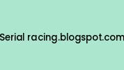 Serial-racing.blogspot.com Coupon Codes