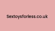 Sextoysforless.co.uk Coupon Codes
