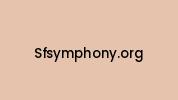 Sfsymphony.org Coupon Codes