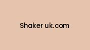 Shaker-uk.com Coupon Codes
