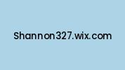 Shannon327.wix.com Coupon Codes