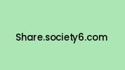 Share.society6.com Coupon Codes
