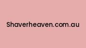 Shaverheaven.com.au Coupon Codes