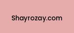 shayrozay.com Coupon Codes