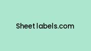 Sheet-labels.com Coupon Codes